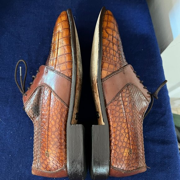Stacy Adams Men’s Genuine Snakeskin Leather Upper Lace Up main image 8